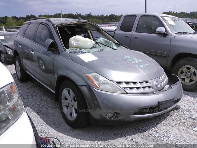 JN8AZ08T17W509065 - 2007 NISSAN MURANO SL/SE/S GRAY photo 1