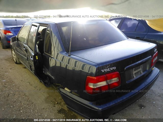 YV1LS61J2Y2642053 - 2000 VOLVO S70 SE BLUE photo 3