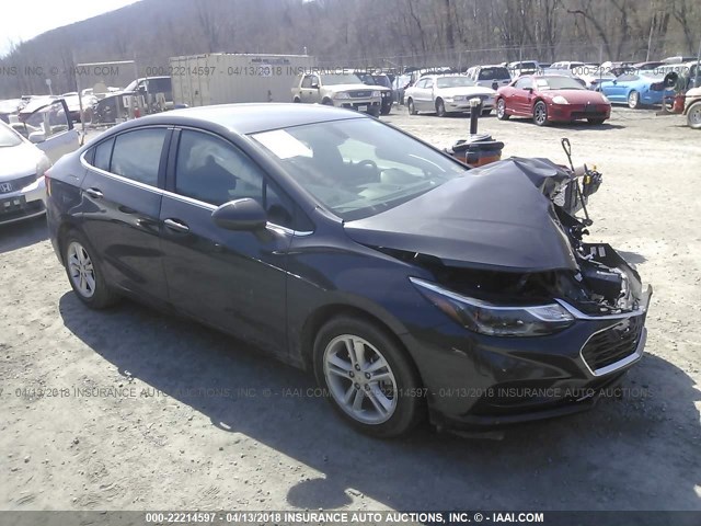 1G1BE5SM1G7299404 - 2016 CHEVROLET CRUZE LT GRAY photo 1