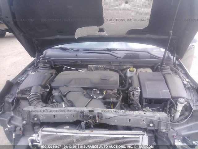 2G4GR5EK4C9166040 - 2012 BUICK REGAL BLACK photo 10