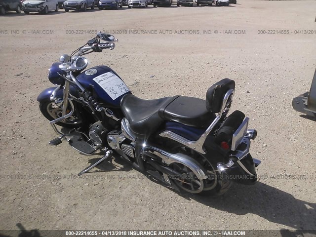 JYAVP24Y97A000219 - 2007 YAMAHA XVS1300 A BLUE photo 3