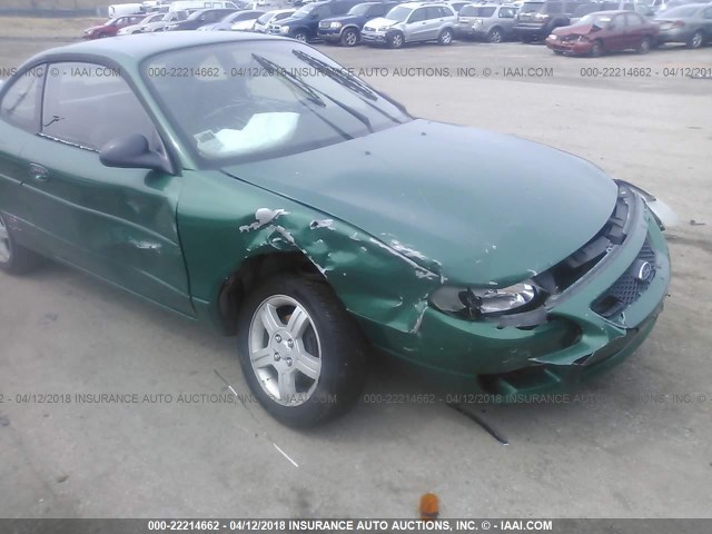 3FAFP11373R142506 - 2003 FORD ESCORT ZX2 GREEN photo 6