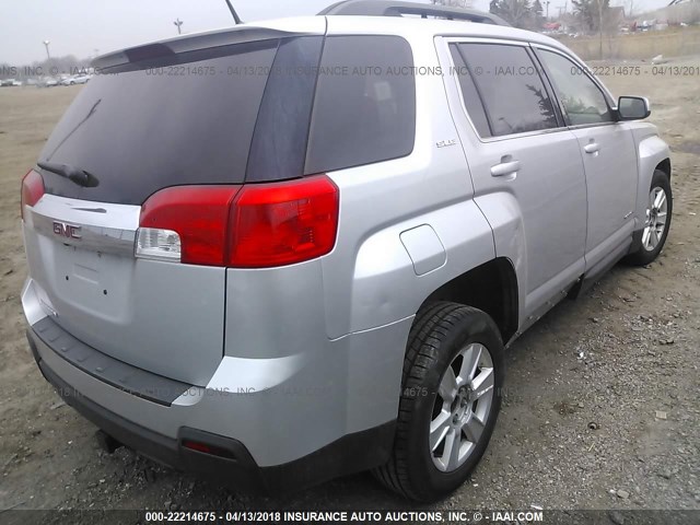 2CTALSEC8B6274524 - 2011 GMC TERRAIN SLE GRAY photo 4