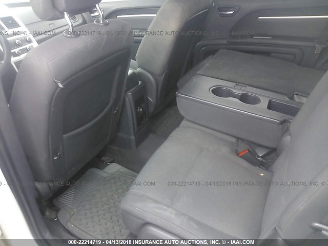 3D4PG5FV2AT148667 - 2010 DODGE JOURNEY SXT WHITE photo 8