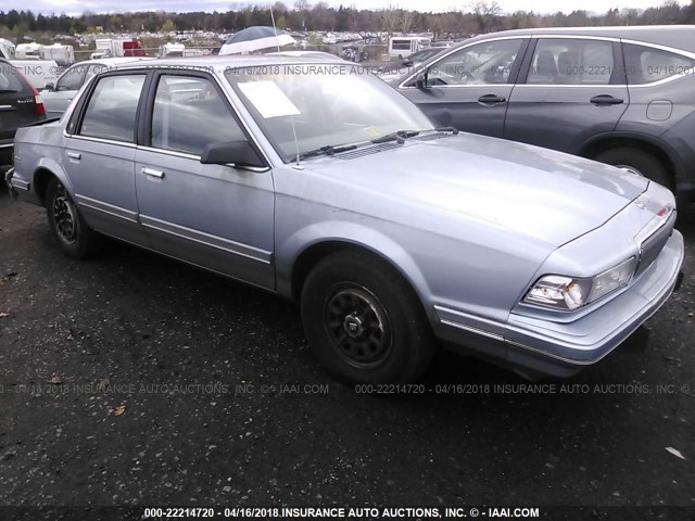 1G4AG55MXR6500696 - 1994 BUICK CENTURY SPECIAL Light Blue photo 1