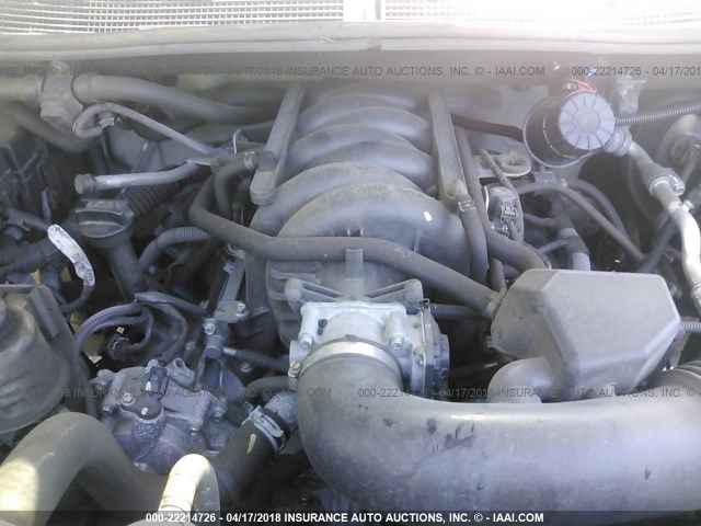 1N6BA0EK2AN320874 - 2010 NISSAN TITAN XE/SE/LE WHITE photo 10