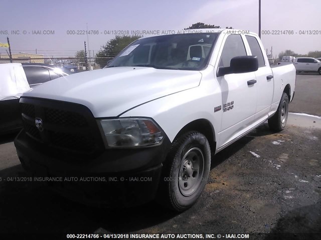 1C6RR6FT1ES233471 - 2014 RAM 1500 ST WHITE photo 2