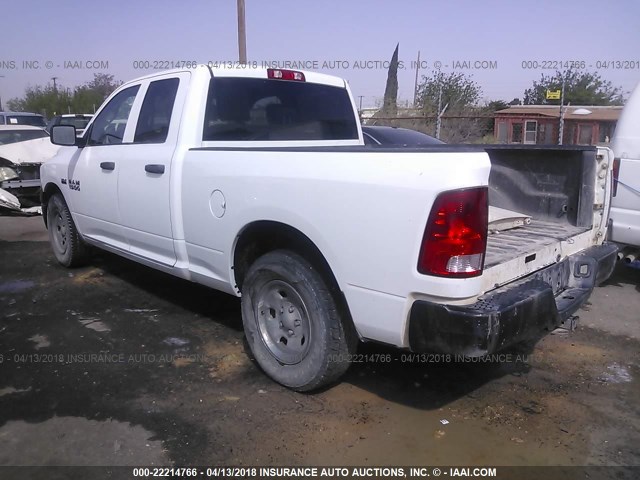 1C6RR6FT1ES233471 - 2014 RAM 1500 ST WHITE photo 3