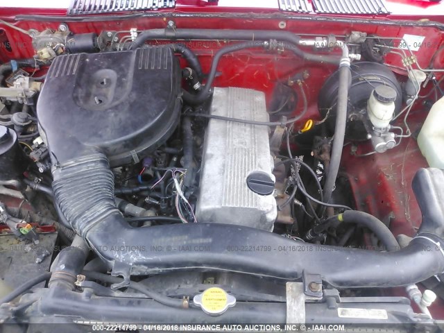1N6SD11Y0TC350364 - 1996 NISSAN TRUCK XE RED photo 10