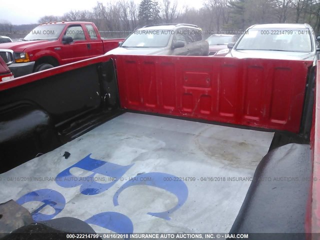1N6SD11Y0TC350364 - 1996 NISSAN TRUCK XE RED photo 8