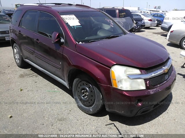 2CNDL43F386041298 - 2008 CHEVROLET EQUINOX LT RED photo 1