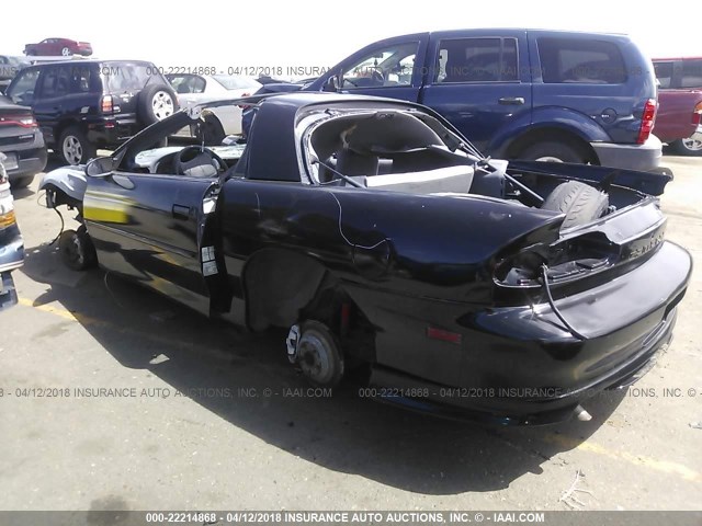 2G1FP22KXW2146549 - 1998 CHEVROLET CAMARO BLACK photo 3