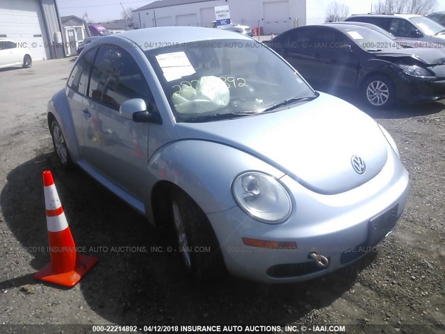 3VWPW3AG2AM022135 - 2010 VOLKSWAGEN NEW BEETLE 浅蓝色 照片 1