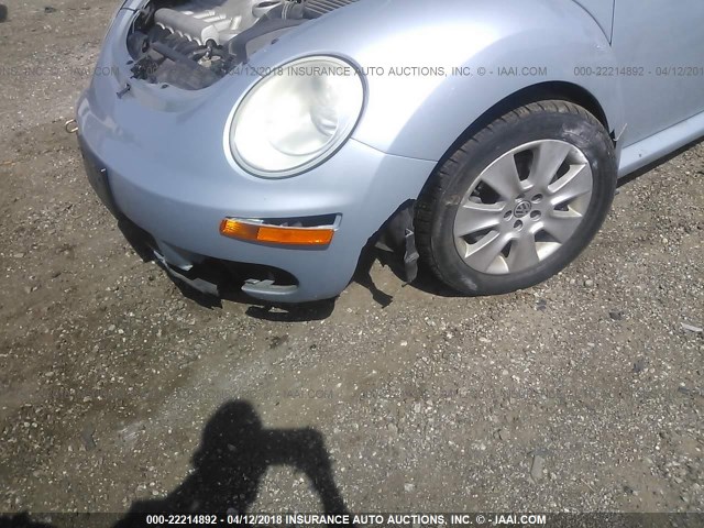 3VWPW3AG2AM022135 - 2010 VOLKSWAGEN NEW BEETLE 浅蓝色 照片 6