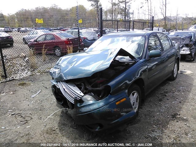 1G1NE52J516228030 - 2001 CHEVROLET MALIBU LS 绿色 照片 2