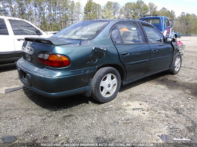1G1NE52J516228030 - 2001 CHEVROLET MALIBU LS 绿色 照片 4
