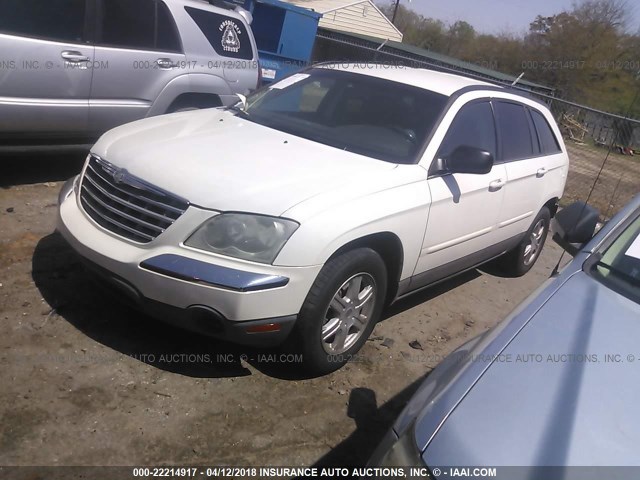 2A4GM68476R762859 - 2006 CHRYSLER PACIFICA TOURING WHITE photo 2