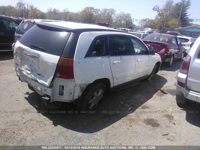 2A4GM68476R762859 - 2006 CHRYSLER PACIFICA TOURING WHITE photo 4