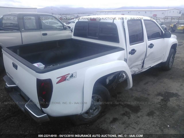 1GCDT13E178132055 - 2007 CHEVROLET COLORADO WHITE photo 4