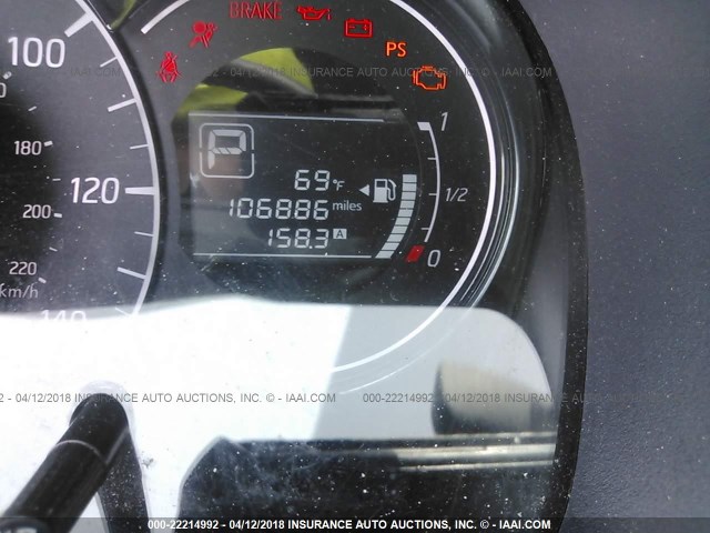 3N1CE2CP6FL421349 - 2015 NISSAN VERSA NOTE S/S PLUS/SV/SL/SR RED photo 7