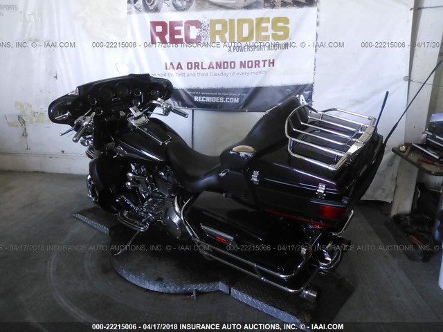 1HD1FCW1X6Y692636 - 2006 HARLEY-DAVIDSON FLHTCUI Бордовый фото 3