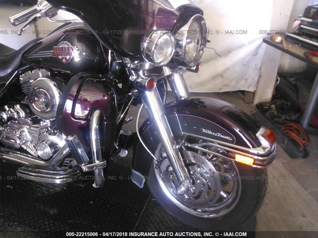 1HD1FCW1X6Y692636 - 2006 HARLEY-DAVIDSON FLHTCUI Бордовый фото 5