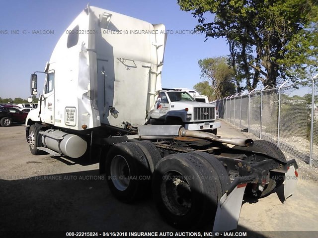 1FUJA6CK77LX10435 - 2007 FREIGHTLINER CONVENTIONAL COLUMBIA WHITE photo 3