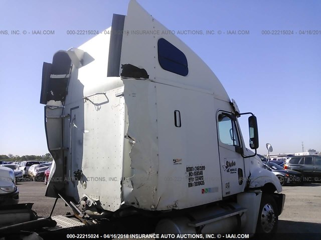 1FUJA6CK77LX10435 - 2007 FREIGHTLINER CONVENTIONAL COLUMBIA WHITE photo 4
