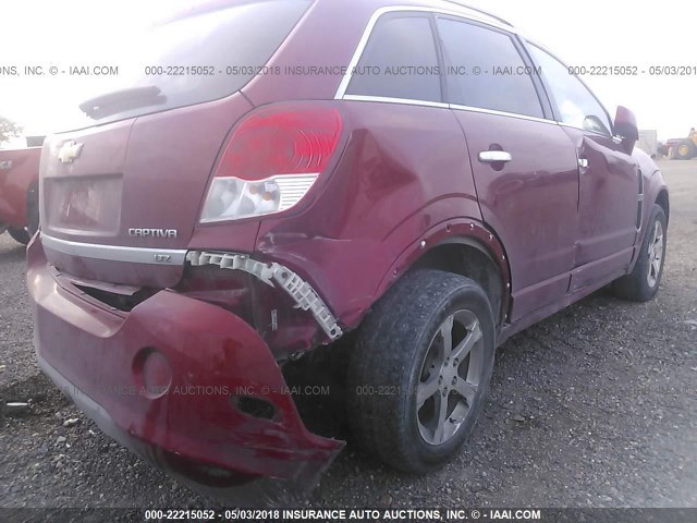 3GNFL4E52CS641815 - 2012 CHEVROLET CAPTIVA SPORT/LTZ RED photo 6