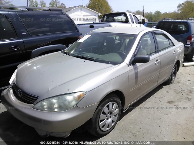 4T1BE32K45U595599 - 2005 TOYOTA CAMRY LE/XLE/SE ოქროსფერი ფოტო 2