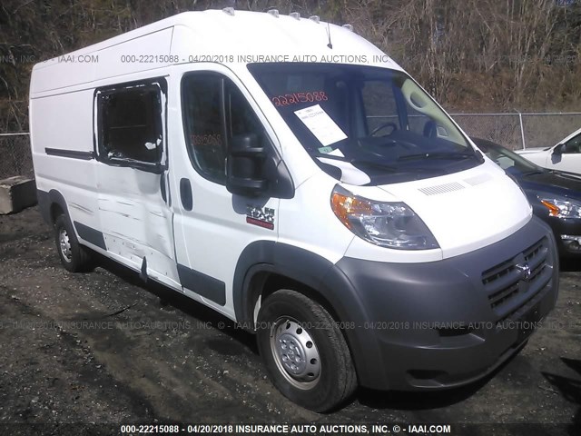 3C6TRVDG3JE108796 - 2018 RAM PROMASTER 2500 2500 HIGH WHITE photo 1