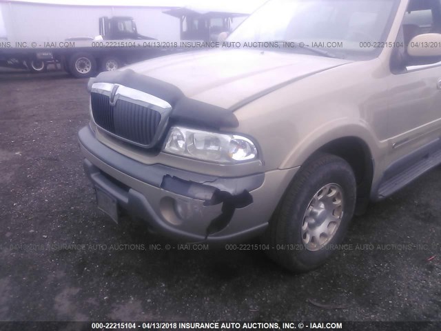 5LMPU28L0WLJ18563 - 1998 LINCOLN NAVIGATOR TAN photo 6