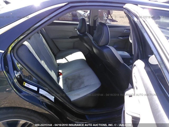 4T1BF1FK5FU921763 - 2015 TOYOTA CAMRY LE/XLE/SE/XSE GREEN photo 8