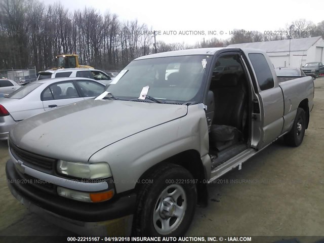 2GCEC19W021410749 - 2002 CHEVROLET SILVERADO C1500 GOLD photo 6