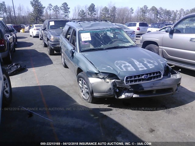 4S3BH675137618655 - 2003 SUBARU LEGACY OUTBACK AWP 绿色 照片 1