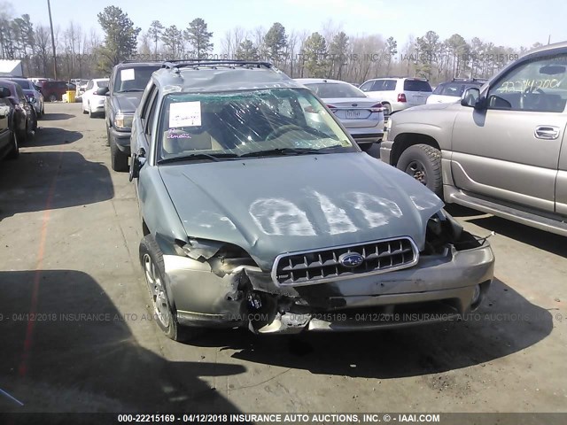 4S3BH675137618655 - 2003 SUBARU LEGACY OUTBACK AWP 绿色 照片 6