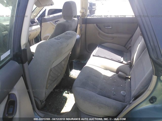 4S3BH675137618655 - 2003 SUBARU LEGACY OUTBACK AWP 绿色 照片 8