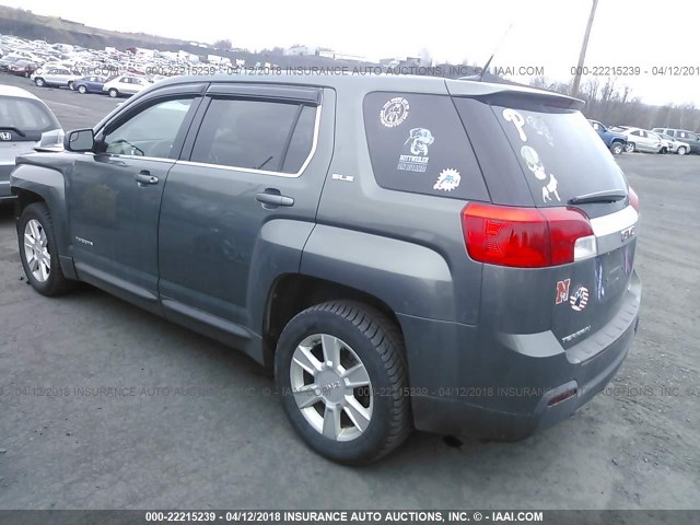 2GKFLREK5C6296830 - 2012 GMC TERRAIN SLE BLACK photo 3