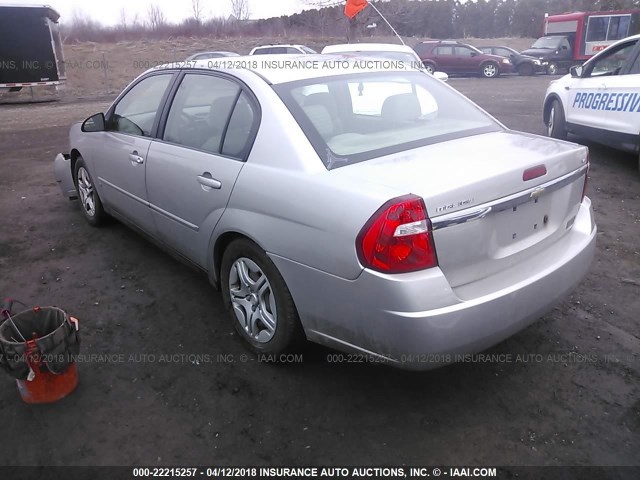 1G1ZS58NX8F121909 - 2008 CHEVROLET MALIBU LS 银色 照片 3