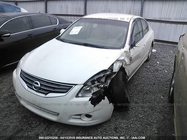 1N4AL2AP2CN429186 - 2012 NISSAN ALTIMA S WHITE photo 6