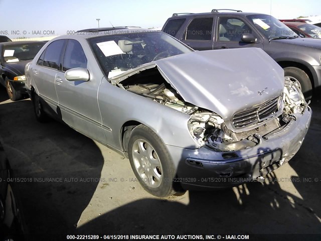 WDBNG70J81A185735 - 2001 MERCEDES-BENZ S 430 SILVER photo 1