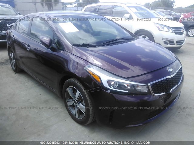 3KPFL4A74JE174456 - 2018 KIA FORTE LX/S PURPLE photo 6