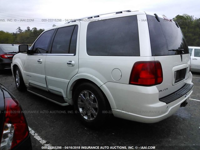 5LMFU28R94LJ40316 - 2004 LINCOLN NAVIGATOR CREAM photo 3