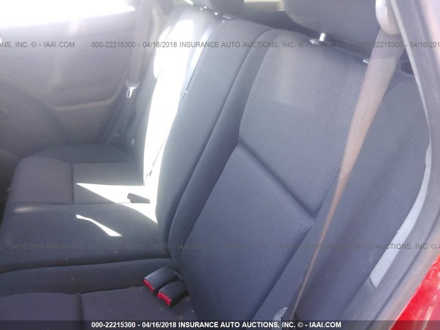 2T1KR32E43C053190 - 2003 TOYOTA COROLLA MATRIX XR RED photo 8