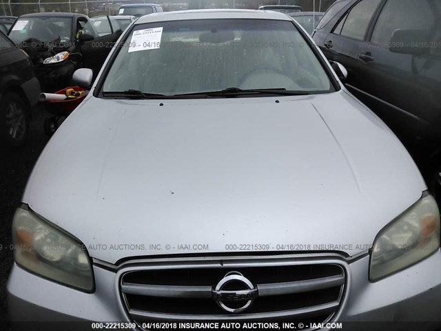 JN1DA31D63T513616 - 2003 NISSAN MAXIMA GLE/GXE/SE SILVER photo 6