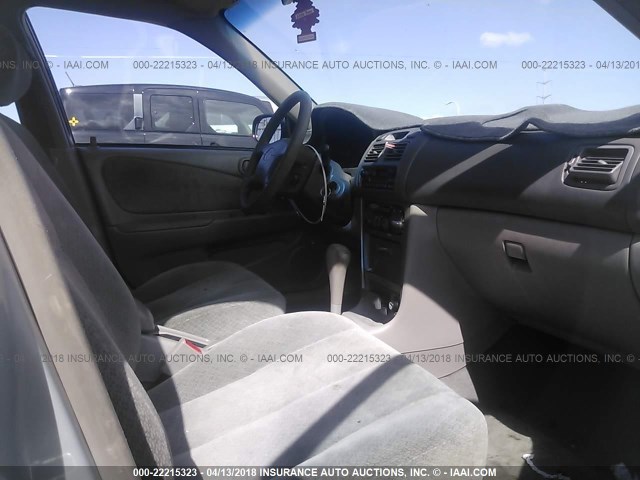 1NXBR12E9YZ407036 - 2000 TOYOTA COROLLA VE/CE/LE 银色 照片 5
