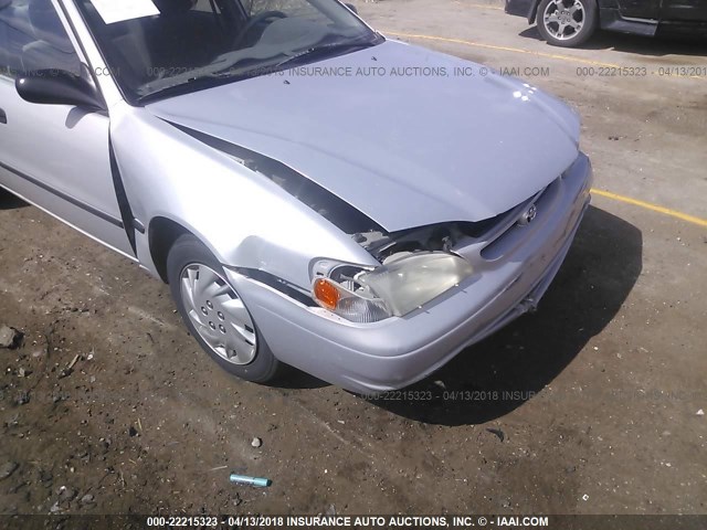 1NXBR12E9YZ407036 - 2000 TOYOTA COROLLA VE/CE/LE 银色 照片 6