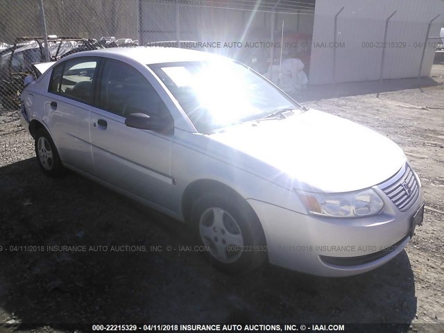 1G8AF52F85Z100233 - 2005 SATURN ION LEVEL 1 SILVER photo 1