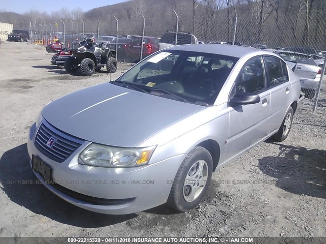 1G8AF52F85Z100233 - 2005 SATURN ION LEVEL 1 SILVER photo 2