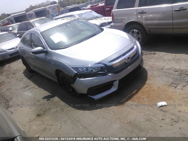 19XFC2F52GE003516 - 2016 HONDA CIVIC LX SILVER photo 1